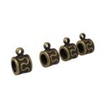 Caneca 7x11mm Ouro Velho - 2 Unds