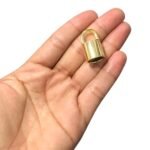Terminal Colagem 12x27mm Dourado Exclusivo - 1 Und - Imagem 2