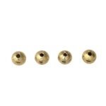 Bola Metal Trabalhado 6mm Dourado Exclusivo - 4 Unds - Imagem 4