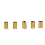Tubo Redondo Liso 5x9mm Dourado Exclusivo - 5 Gramas - Imagem 4