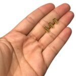 Tubo Redondo Liso 5x9mm Dourado Exclusivo - 5 Gramas - Imagem 3