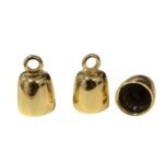 Terminal Colagem 14x26mm Dourado Exclusivo - 1 Und