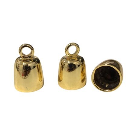 Terminal Colagem 14x26mm Dourado Exclusivo - 1 Und