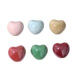 Fio Murano Coração 17x15mm - 6 Unds