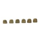 Ponteira Achatada Lisa 9x10mm Ouro Velho - 4 Unds - Imagem 3