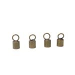 Terminal Colagem 5x10mm Ouro Velho - 4 Unds - Imagem 4