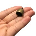 Terminal Colagem 21mm Ouro Velho – 1 Und - Imagem 3