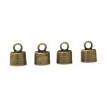 Terminal Colagem Riscado 15mm Ouro Velho - 1 Und - Imagem 4