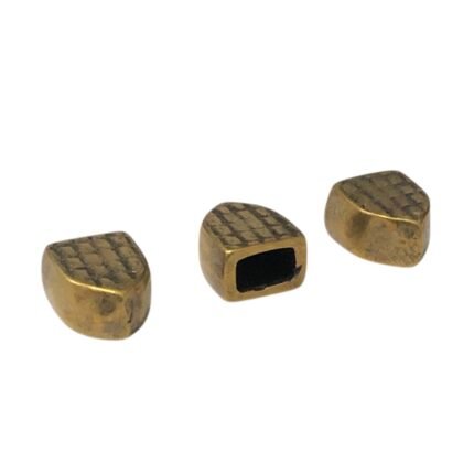 Ponteira Trabalhado 9mm Ouro Velho - 1 Und