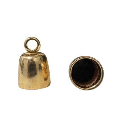 Terminal Colagem 17x25mm Dourado Exclusivo - 1 Und