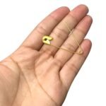 Alfinete Segurança Nº3 Dourado - 10 Unds - Imagem 2