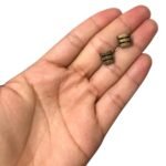 Terminal Grade 8mm Ouro Velho – 4 Unds - Imagem 2