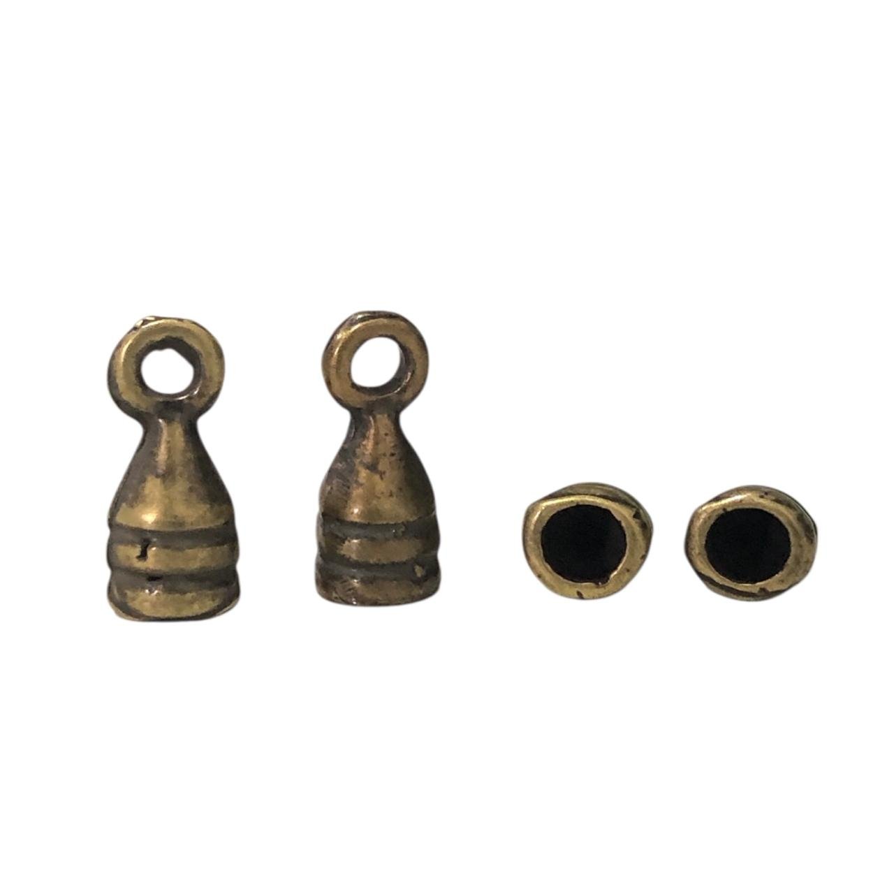 WhatsApp Image 2026-07-04 at 10.36.59 (3) Terminal Colagem Trabalhado 6x13mm Ouro Velho - 1 Und - Imagem 1