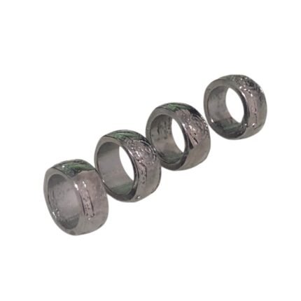 Entremeio Trabalhado 10mm Grafite – 1 Und