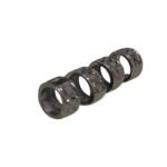 Entremeio Trabalhado 10mm Grafite - 1 Und