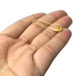 Alfinete Segurança Nº2 Dourado – 10 Unds - Imagem 3
