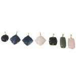 Pingente Pedra Disforme - 1 Und