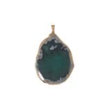 Pingente Pedra Disforme - 1 Und