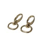 Fecho Mosquetão 4x1,6cm Dourado - 1 Und - Imagem 4