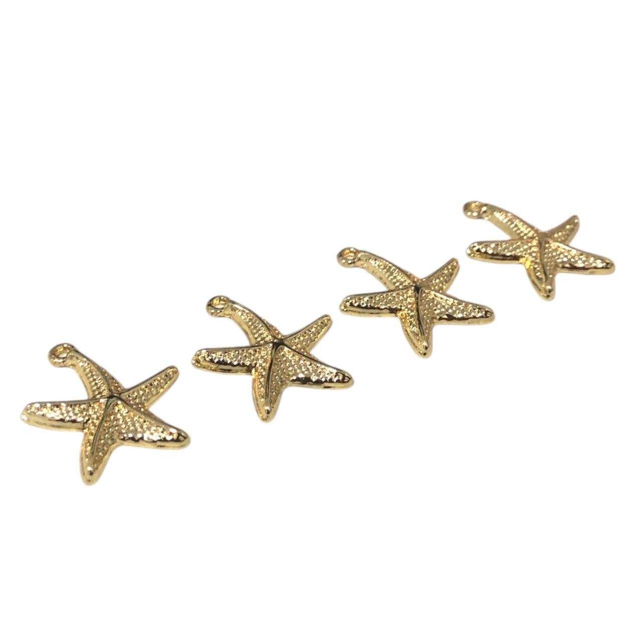 WhatsApp Image 2026-07-06 at 12.50.34 (5) Pingente Estrela Do Mar 25mm Dourado - 1 Und - Imagem 1