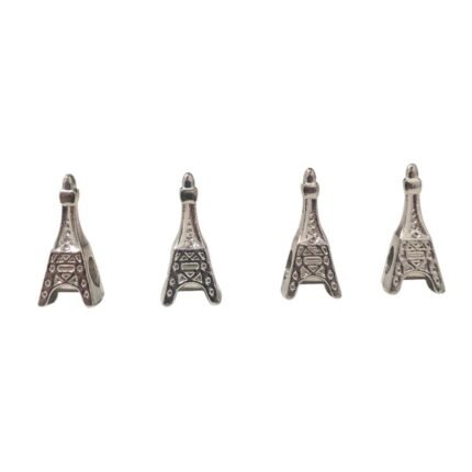 Entremeio Torre Eiffel 18mm Níquel - 20 Gramas