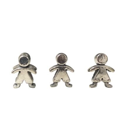 Entremeio Menino 13mm Níquel - 20 Gramas