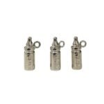 Pingente Mamadeira 19mm Níquel - 20 Gramas