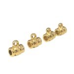 Caneca Abs Trabalhado 9x9mm Dourado Exclusivo - 1 Und - Imagem 4
