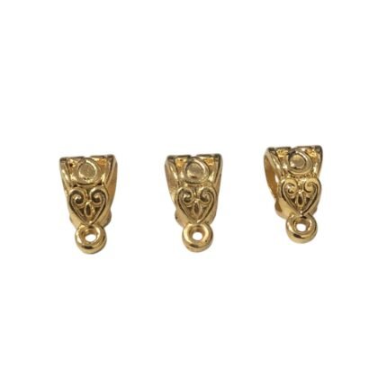 Caneca Abs Curvado 13x15mm Dourado Exclusivo – 1 Und
