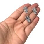 Pingente Coruja 19mm Níquel - 20 Gramas - Imagem 2