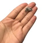 Pingente Moto 13mm Níquel - 20 Gramas - Imagem 2