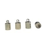 Terminal Colagem 6x10mm Níquel - 10 Unds