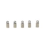 Terminal Colagem 8x3.5mm Níquel - 10 Unds