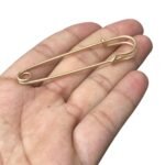 Alfinete Segurança 65mm Liso Dourado - 1 Und - Imagem 3