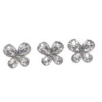 Broche Termocolante Borboleta 30x31mm Cristal Acrílico - 1 Und - Imagem 4