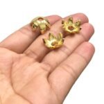 Tulipa Abs Lisa 17mm Dourado Exclusivo - 1 Und - Imagem 3