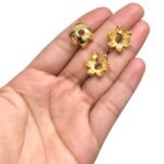 Tulipa Abs Lisa 17mm Dourado Exclusivo - 1 Und - Imagem 2