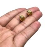 Terminal Colagem Abs 6x12mm Dourado Exclusivo - 1 Und - Imagem 3