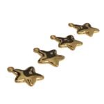 Pingente Abs Estrela 17mm Dourado Exclusivo - 1 Und - Imagem 4