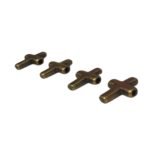 Entremeio Cruz 18mm Ouro Venho - 1 Und - Imagem 4