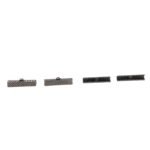 Terminal P/ Couro 6x25mm Grafite - 1 Und
