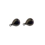 Base Brinco Gota 13mm Grafite - 2 Pares - Imagem 4