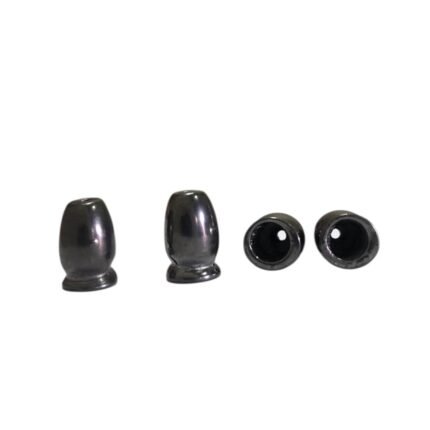 Terminal Colagem C/Furo 5x12mm Grafite - 2 Unds