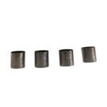 Tubo Riscado 7x8mm Grafite – 4 Unds