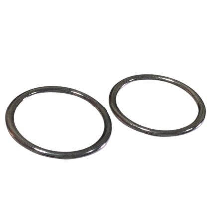 Argola Zamac 40mm Grafite – 1 Und