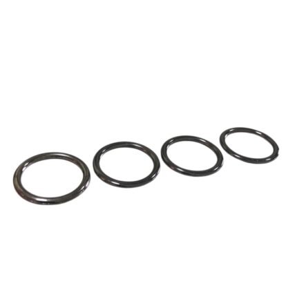 Argola Zamac 25mm Grafite – 1 Und
