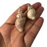Pingente Concha Do Mar C/ Frizo – 1 Und - Imagem 2