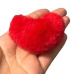 Pompom Coração 4,5x6cm - 1 Und - Imagem 3