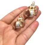 Pingente Concha Do Mar C/ Frizo – 1 Und - Imagem 2