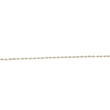 Corrente Trabalhado C/ Bola 3mm Dourado Exclusivo - Metro